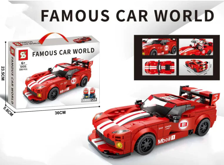 Car Building Blocks Toy WEM Support (www.WEM.support)