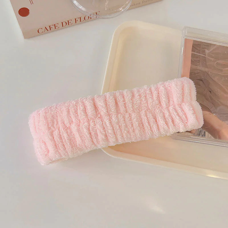 Rabbit Ear Face Wash Headband WEM Support (www.WEM.support)