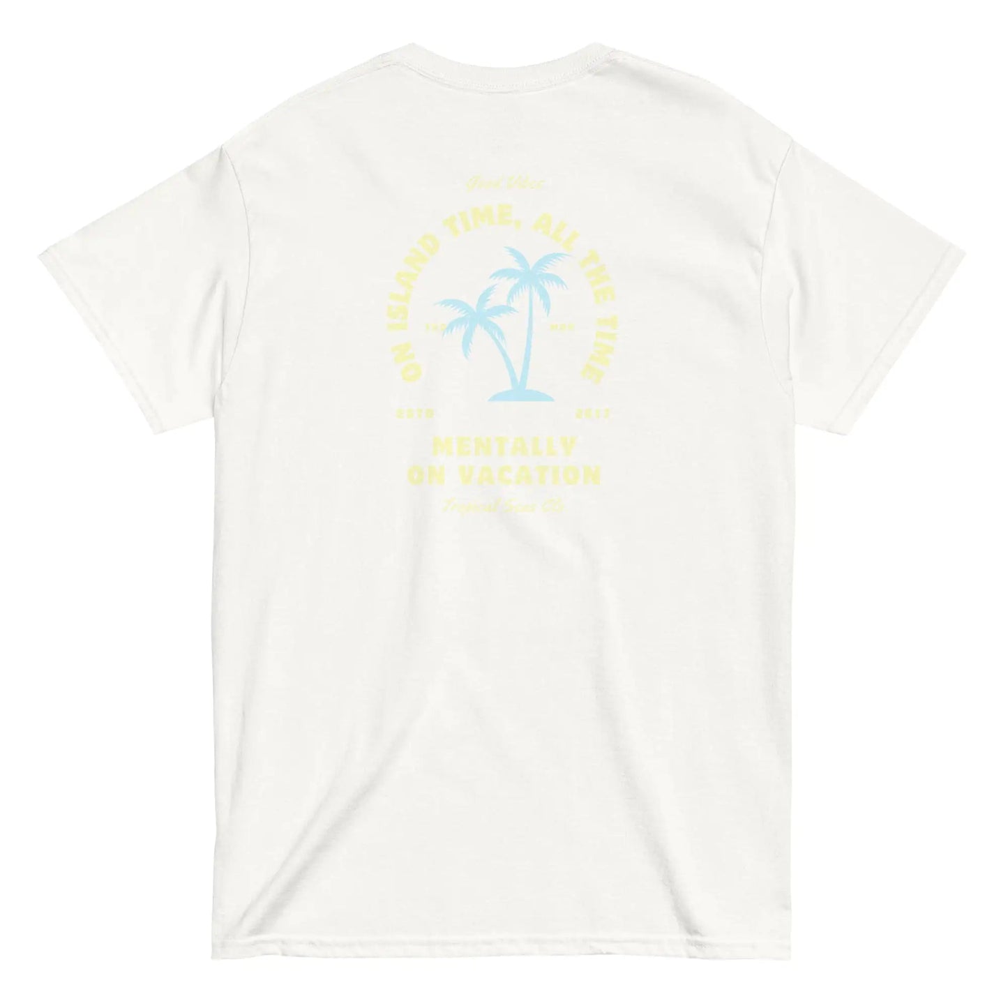 Men's Mental Beach Vacation classic tee WEM Support (www.WEM.support)