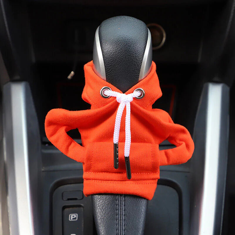 Car Gear Shift Cover Mini Hoodie Gear Shift Cover for Car Shifter Interior Trim WEM Support (www.WEM.support)