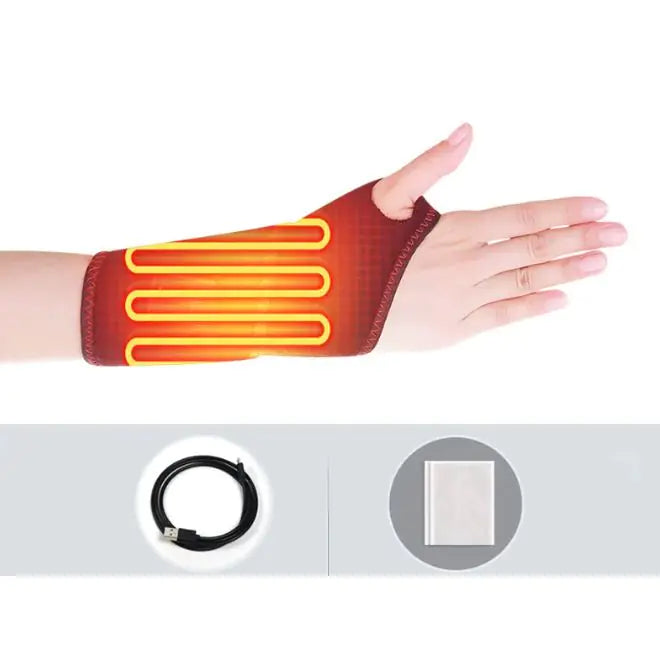 Sports Electric Heated Bracers Wearable on Wrist