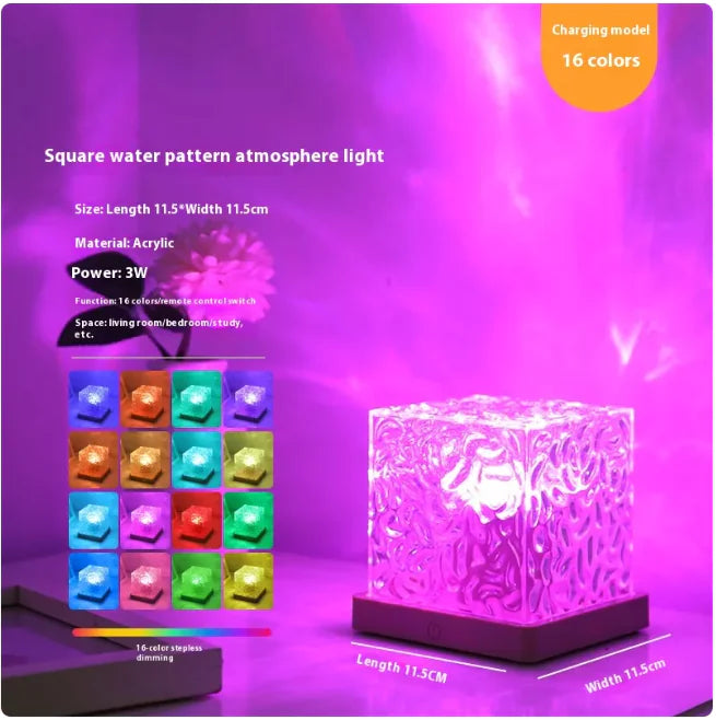 Ripple Glow RGB Night Lamp WEM Support (www.WEM.support)