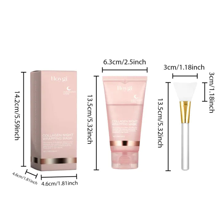 Glow Peel Collagen Mask WEM Support (www.WEM.support)