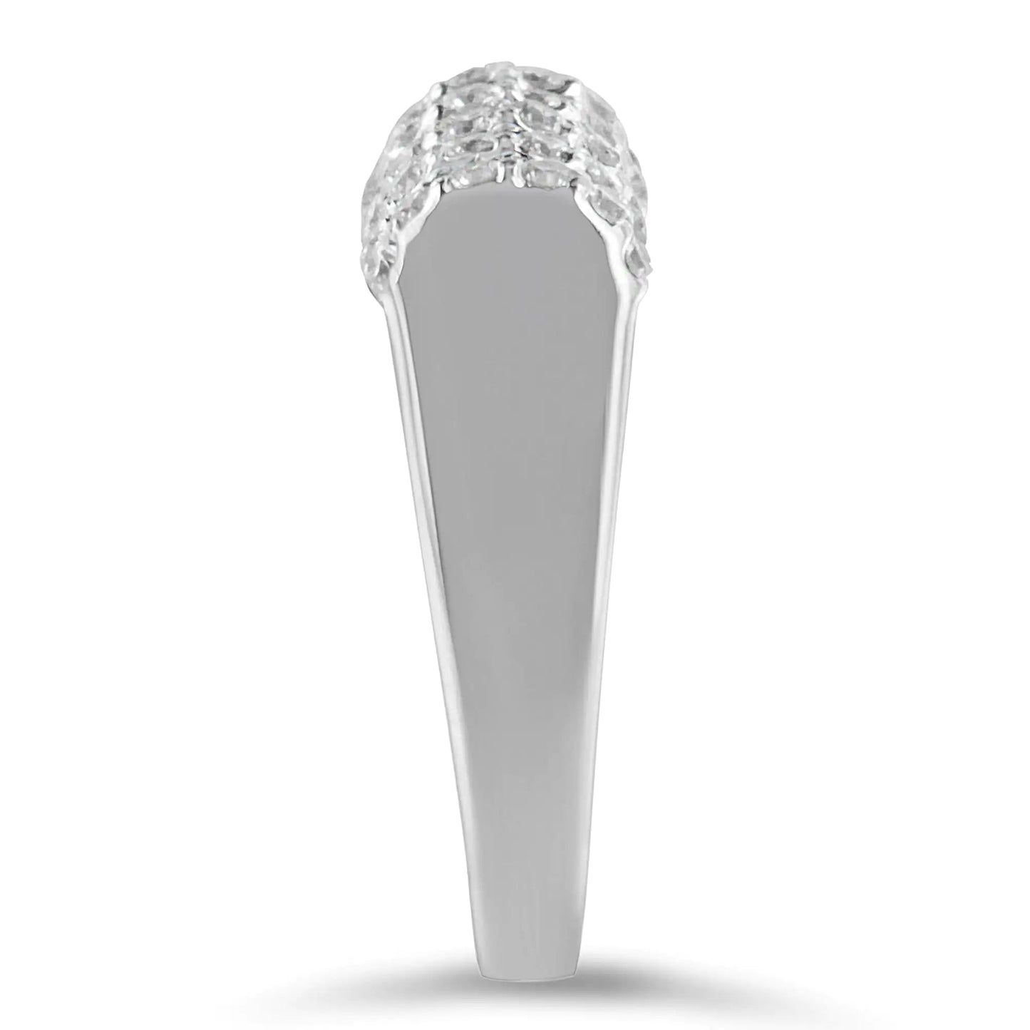 14K White Gold 1 7/8ct TDW Round and Baguette-cut Diamond Ring (G-H, SI2-I1) WEM Support (www.WEM.support)