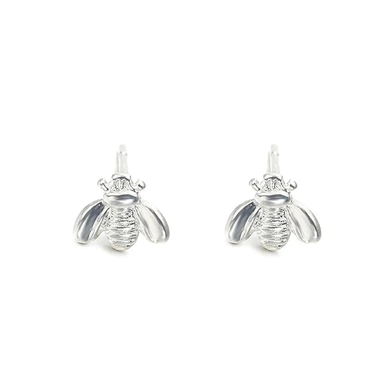 Minimal Bee Earrings WEM Support (www.WEM.support)