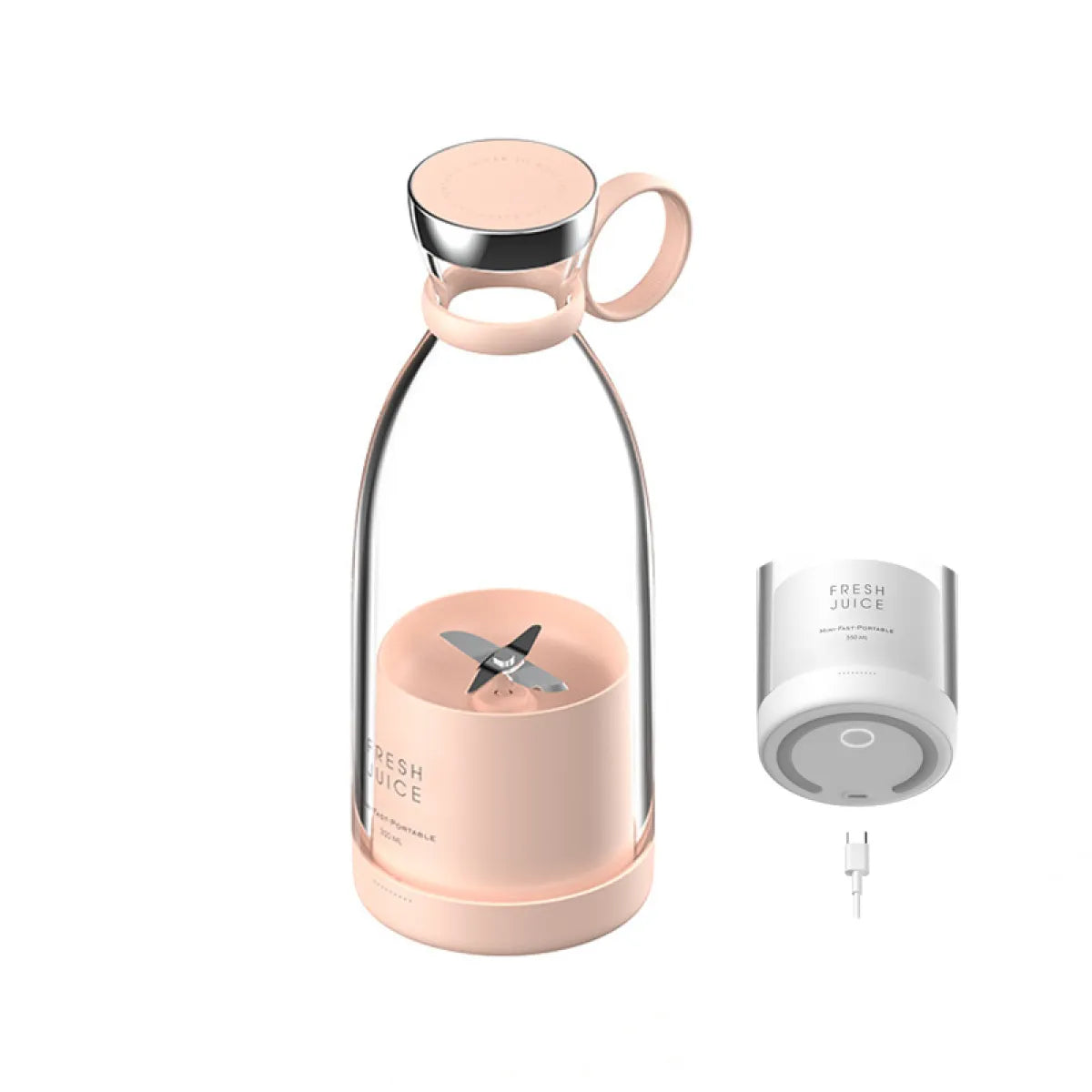 USB Magnetic Charging Mini Portable Travel Electric Juicer WEM Support (www.WEM.support)