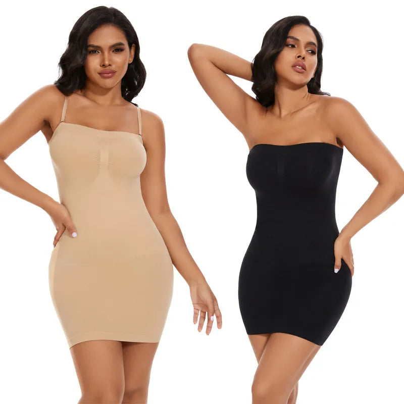 Women's Body Shaping Seamless Dress WEM Support (www.WEM.support)