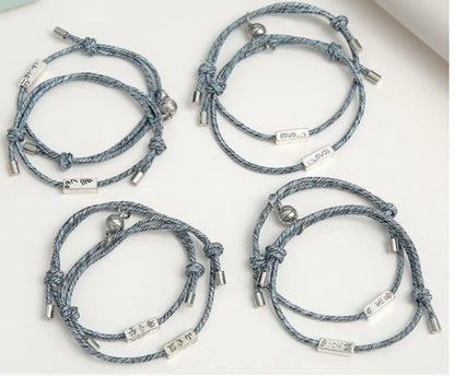 Magnet Attract Couples Bracelet WEM Support (www.WEM.support)