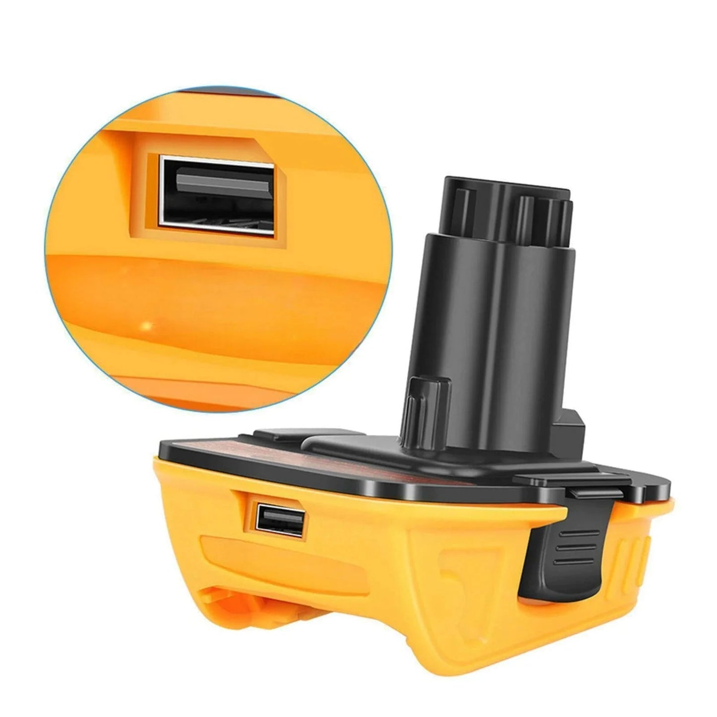 2X 18V To 20V MAX DCA1820 Adapter Converter For DEWALT 20 Volt Li-ion Battery WEM Support (www.WEM.support)