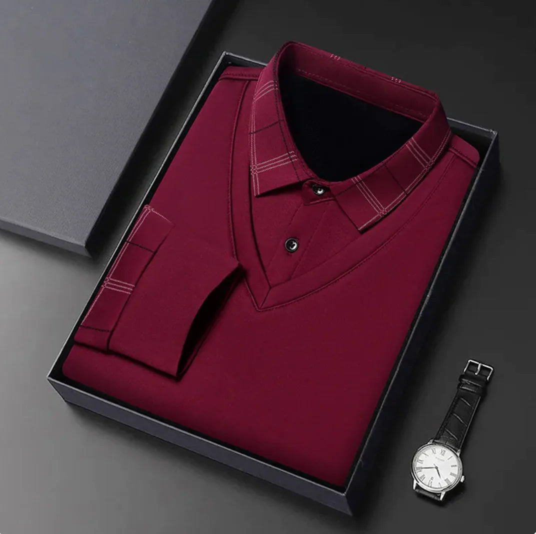 Men's Korean Plaid Shirt WEM Support (www.WEM.support)