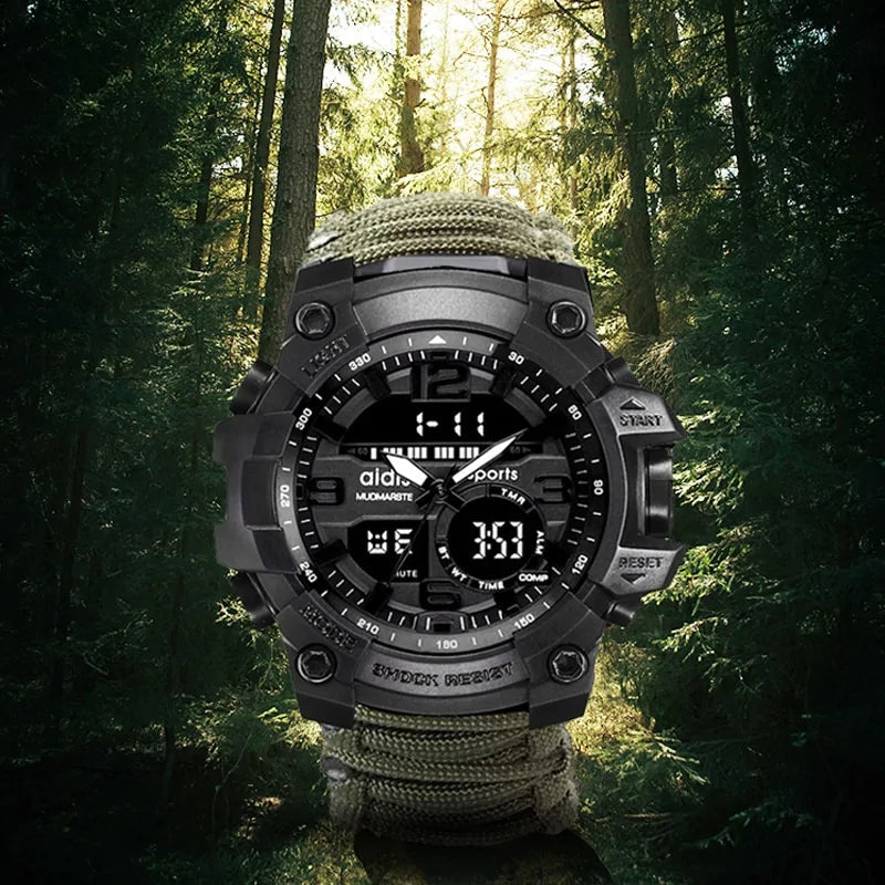 Waterproof LED Military Sports Watch WEM Support (www.WEM.support)