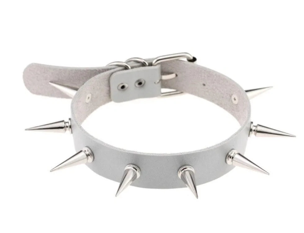 Spike Choker Necklace WEM Support (www.WEM.support)