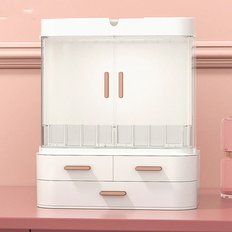 Makeup Box with Mirror WEM Support (www.WEM.support)