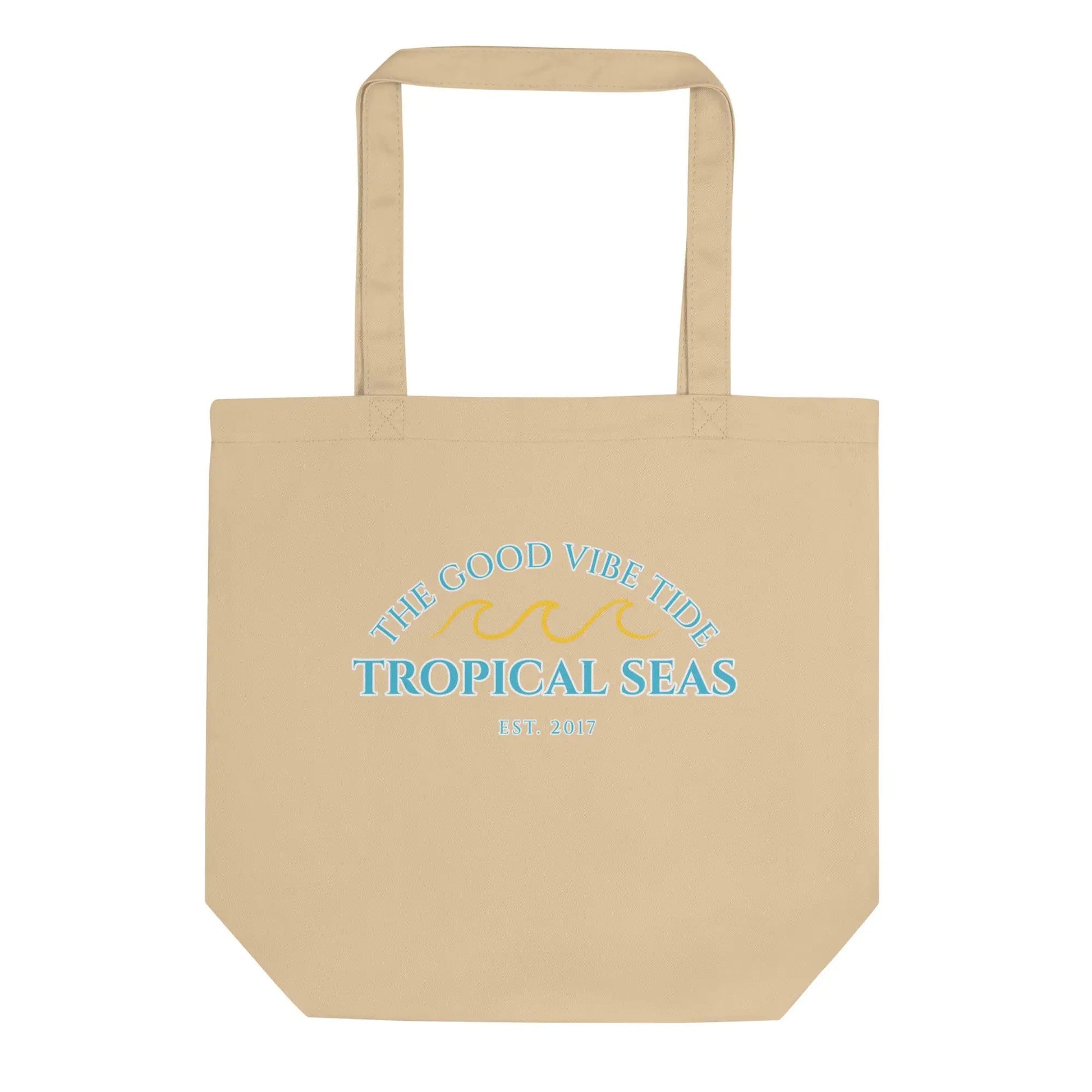 Tropical Seas Eco Tote Bag WEM Support (www.WEM.support)