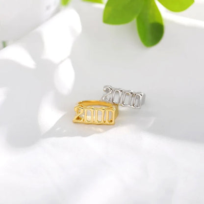 Stainless Steel Ring Year WEM Support (www.WEM.support)