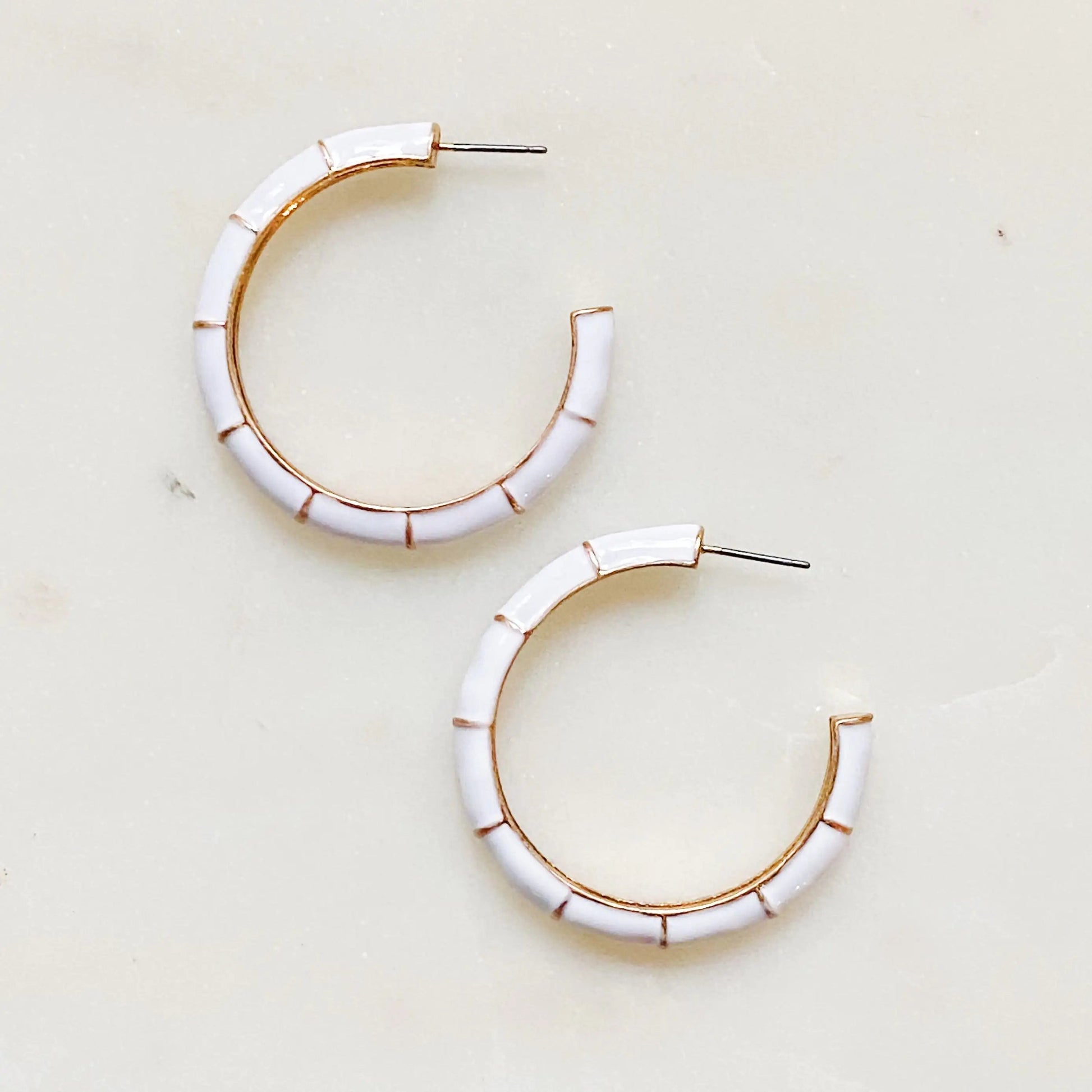 Candy Drop Colored Hoop Earrings WEM Support (www.WEM.support)