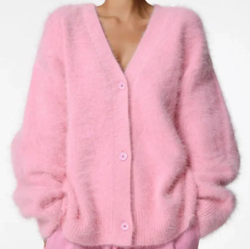 Solid Color V-Neck Pullover WEM Support (www.WEM.support)