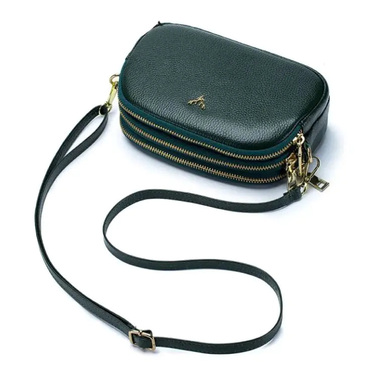 Leather cross-body mini bag WEM Support (www.WEM.support)