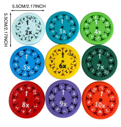Math Fidget Spinner Puzzle Toy WEM Support (www.WEM.support)