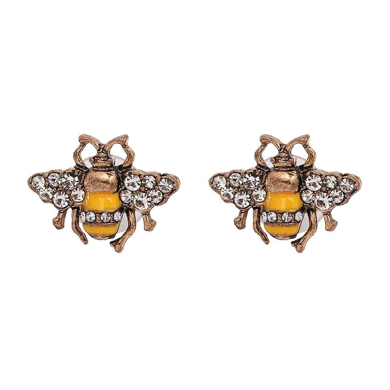 Bee Earrings WEM Support (www.WEM.support)