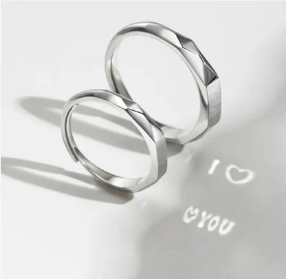 S925 Sterling Silver Hidden Heart Ring WEM Support (www.WEM.support)
