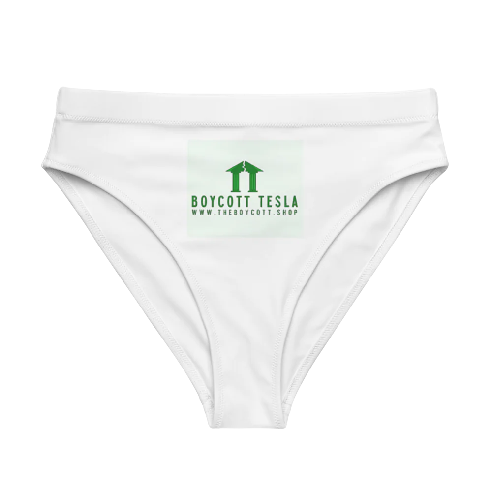 Eco-Friendly High-Rise Print Bikini Bottom HejK.com Marketplace LLC