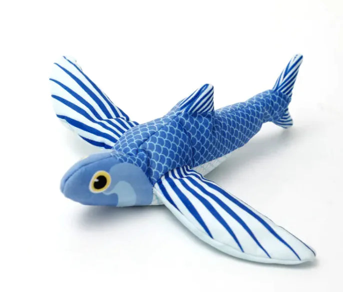 Winged Bird & Fish Sound Plush Toy WEM Support (www.WEM.support)