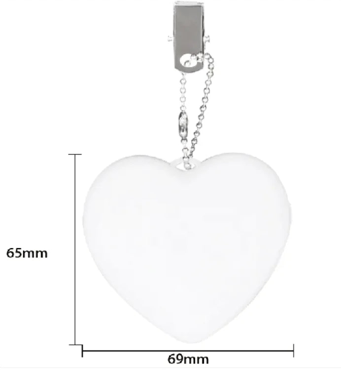 Heart-shaped Night Light WEM Support (www.WEM.support)