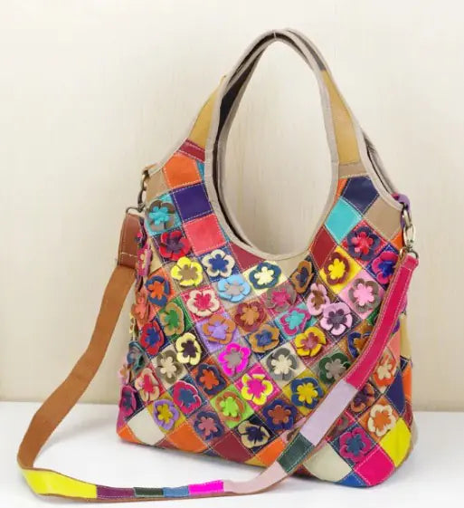 Leather Top Layer Cowhide Bag WEM Support (www.WEM.support)