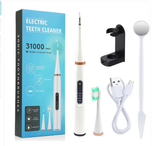 Household Ultrasonic Six-in-one Electric Teeth Cleaner WEM Support (www.WEM.support)