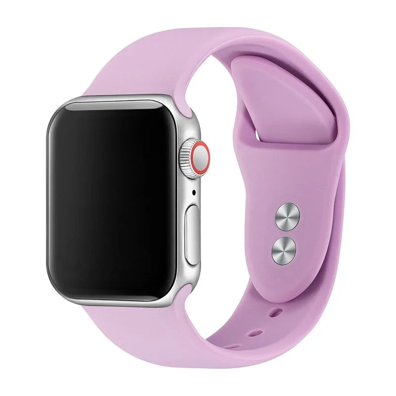 Silicone Bracelet For Apple Watch WEM Support (www.WEM.support)
