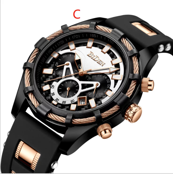 Waterproof Chronograph Wrist Watch WEM Support (www.WEM.support)