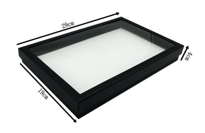 100 Slots Jewelry Ring Display Organizer Tray Holder Earrings Storage Box Case WEM Support (www.WEM.support)