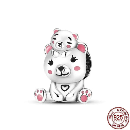Cute Animal Series Charm Beads WEM Support (www.WEM.support)
