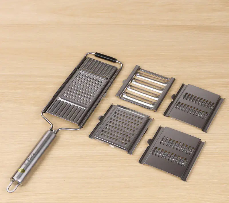 Stainless Steel Grater, Vegetable And Fruit Slicer, Peeler WEM Support (www.WEM.support)