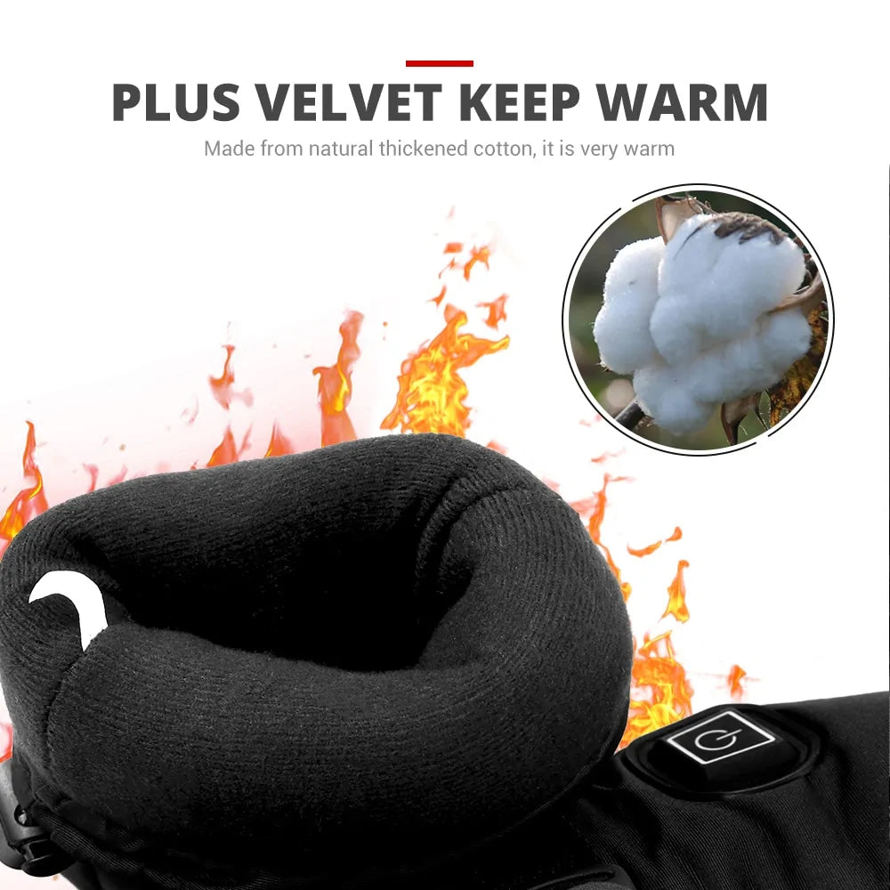 Waterproof Heated Motorcycle Gloves HejK.com