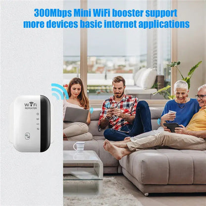 300Mbps WiFi Repeater WEM Support (www.WEM.support)