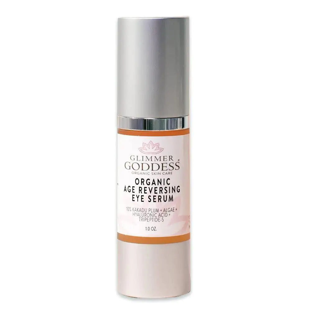 Organic Eye Serum for Wrinkles and Fine Lines with Hyaluronic Acid 1 fl oz WEM Support (www.WEM.support)