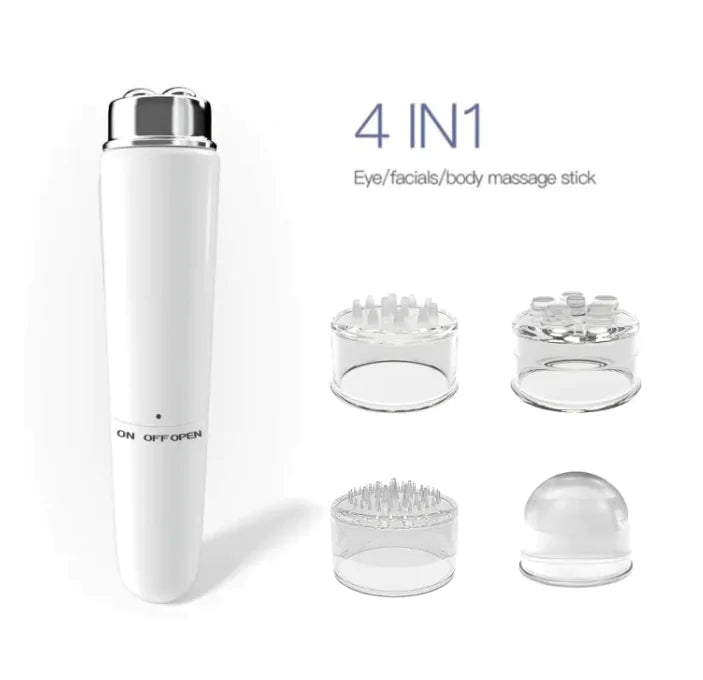4-in-1 Electric Facial Massager WEM Support (www.WEM.support)
