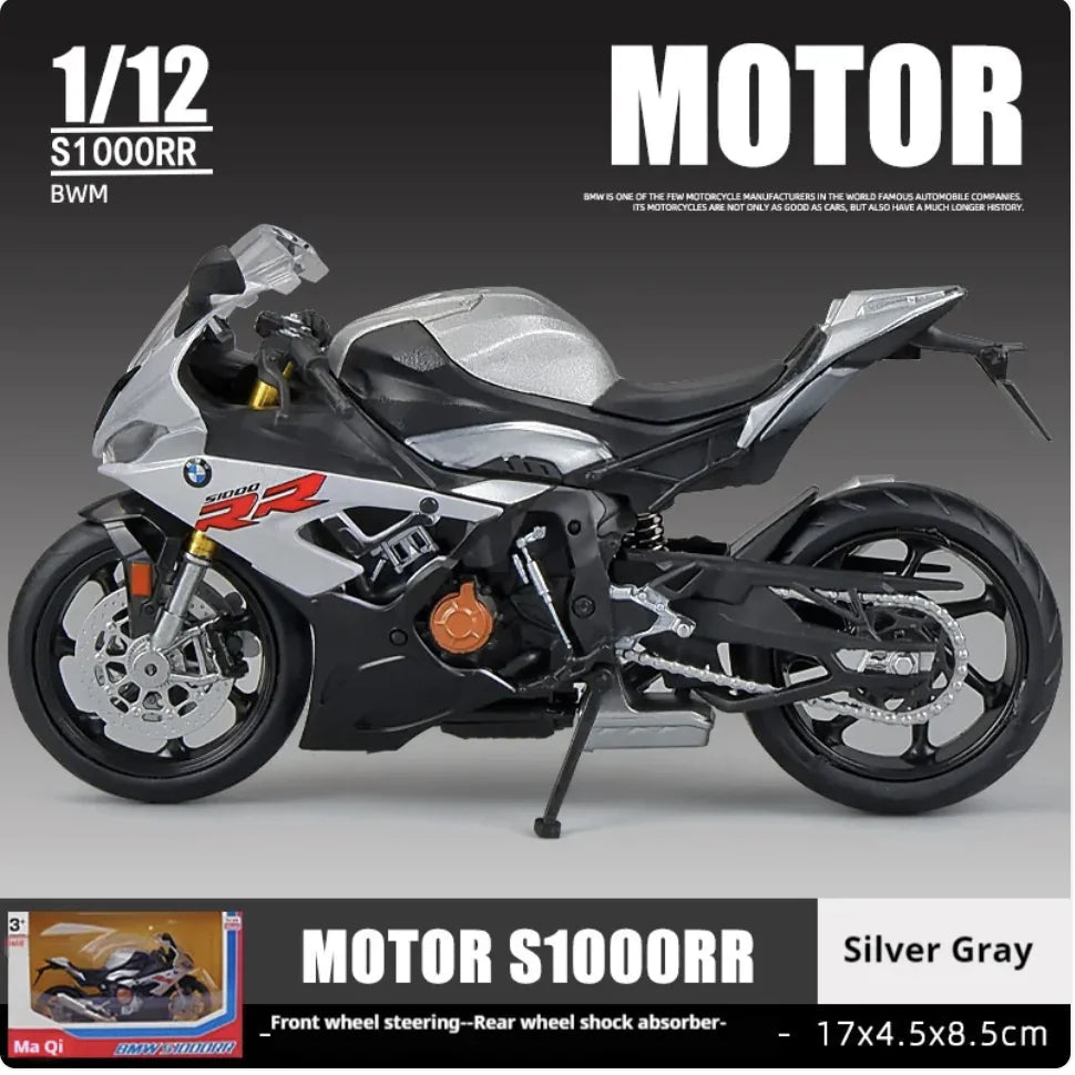 Alloy Sports Motorcycle Toy – Kids' Simulation Model WEM Support (www.WEM.support)