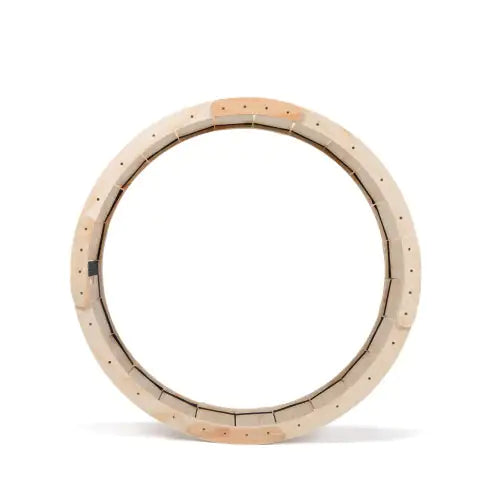 The Large Cat Running Wheel Is Suitable For Indoor Cats, Sturdy, Quiet And Lightweight, With Natural Wood Color WEM Support (www.WEM.support)