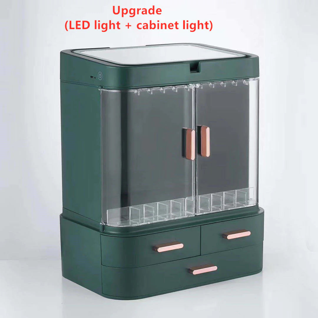 Makeup Box with Mirror WEM Support (www.WEM.support)