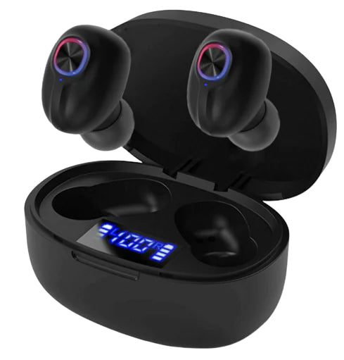 TWS Bluetooth Earbuds Waterproof Bluetooth 5.1 Headset Noise Cancelling Wireless WEM Support (www.WEM.support)