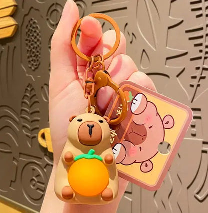 Capybara Keychain WEM Support (www.WEM.support)