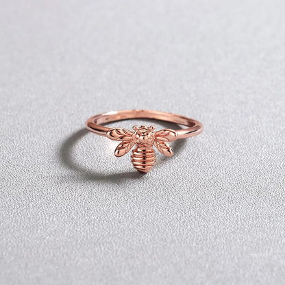 Dainty Rose Gold Ring WEM Support (www.WEM.support)