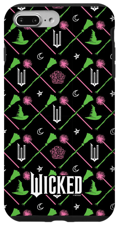 iPhone 14 Plus Wicked Broomsticks & Wands All Over Print Case