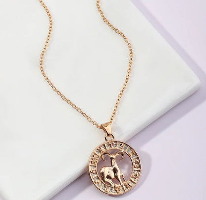 Fortune Zodiac Necklace WEM Support (www.WEM.support)