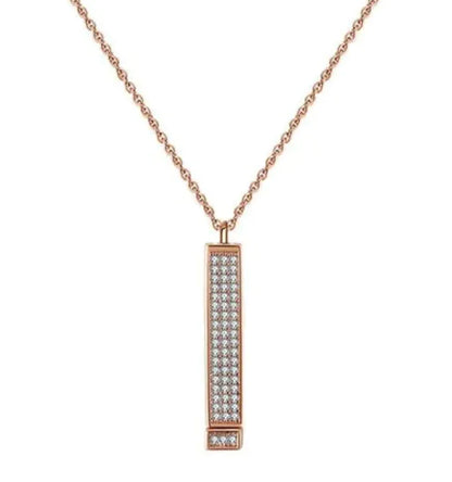 Trendy Zircon Inlaid Pendant
