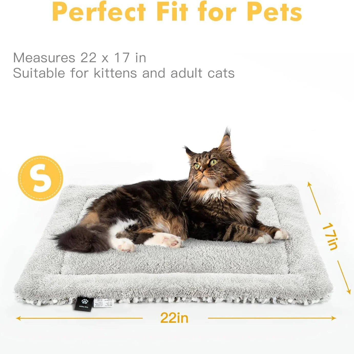 Double-Sided Pet Sleeping Mat Blanket WEM Support (www.WEM.support)