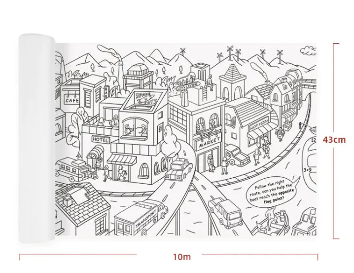 Pocket Watercolor Painting Book for Kids WEM Support (www.WEM.support)